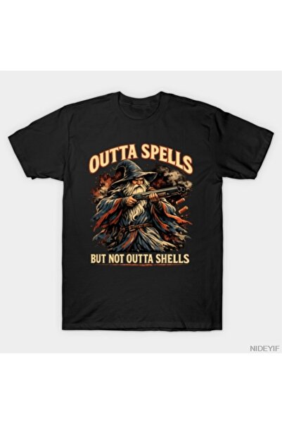 Flood Of Style Αστείο μπλουζάκι με σχέδιο μάγου που βγαίνει από τα μαγικά ξόρ...