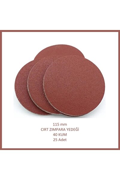 Adilon 115 mm Cırt Zımpara Yedeği, 40 Kum (25 Adet)