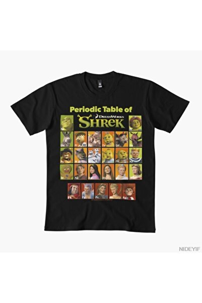 Flood Of Style Αστείο μπλουζάκι με περιοδικό πίνακα με αντικειμενικά σχέδια γ...