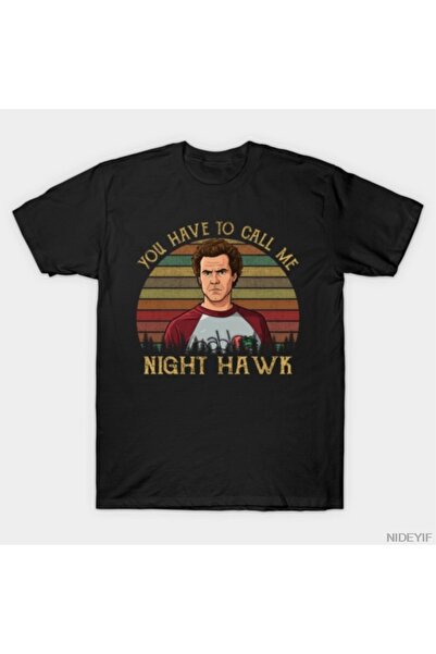 Flood Of Style Καλέστε με από το όνομα μου Night Hawk T-shirt 100% P Βαμβάκι ...