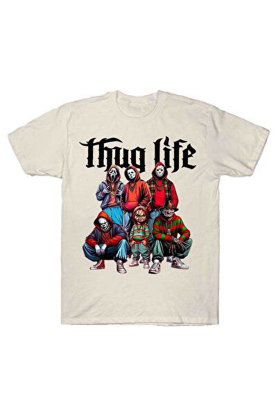 Flood Of Style Μπλουζάκια Thug Life Χαρακτήρες τρόμου Killer Squad Ανδρικό μπ...