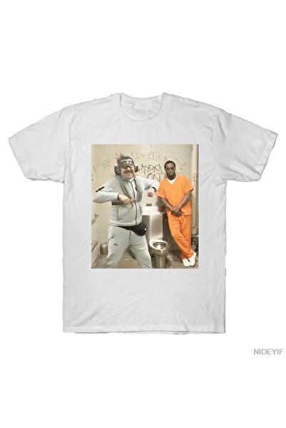 Flood Of Style Cellmate Meme Αστεία μπλουζάκια για άνδρες Γυναικεία 100% Βαμβ...