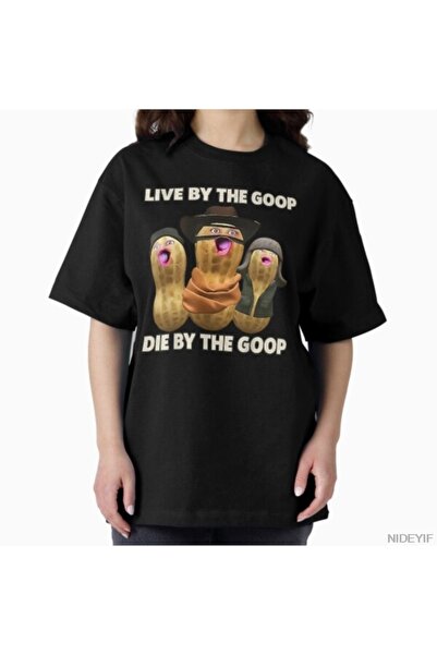 Flood Of Style Μπλουζάκι Burnt Peanut GOOP Bungulator 100% Βαμβάκι T-shirt γι...