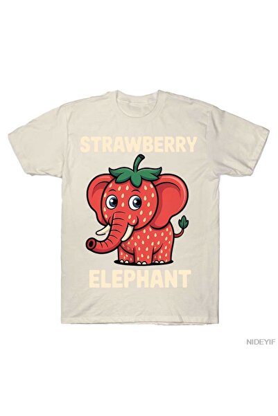 Flood Of Style Italian Brainrot Meme Copii Băieți Strawberry Elephant T trico...