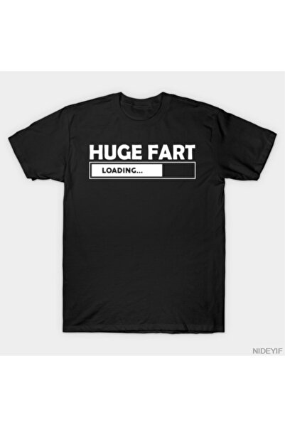 Flood Of Style Big Fart Loading Fart Novelty Design T-Shirt for Men Women 100...
