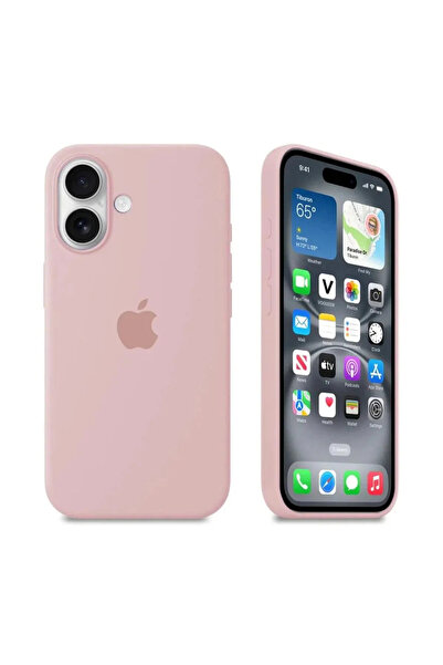 lirius.co Iphone 16 Plus ile Uyumlu Lansman Silikon Kılıf Premium