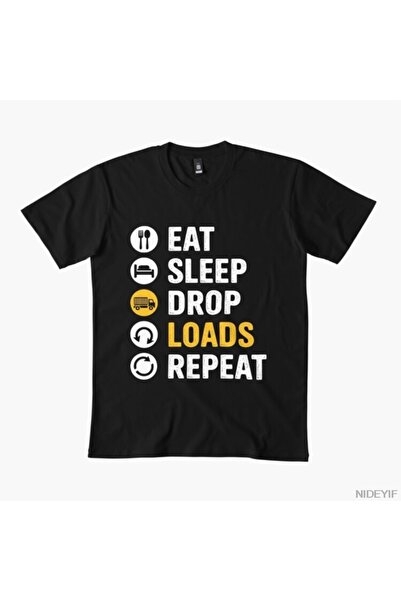 Flood Of Style Μπλουζάκι δώρου για οδηγούς φορτηγών με αντανακλαστικά μηνύματ...