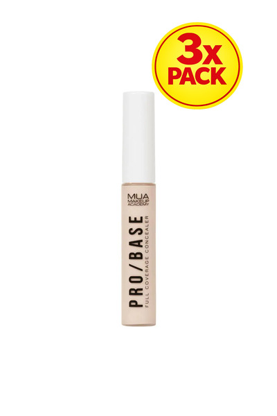 MUA Makeup Academy PACHET DE 3 CORECTOR PRO BASE ACOPERIRE COMPLETĂ – 101