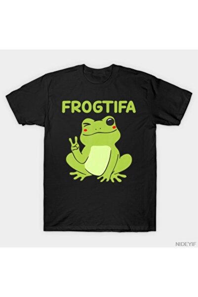 Flood Of Style Μπλουζάκι Frogtifa Fascist Humor για άνδρες Γυναικεία 100% Βαμ...