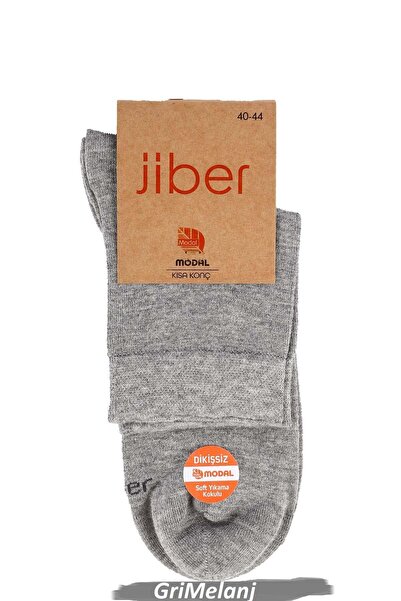 Jiber Șosete pentru bărbați modal material elastic Half Konç 6401 - 12 bucăți