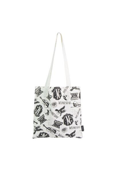 WEDNESDAY Shopping Bag 36x39 cm 36 x 39 x 0.4 - 0 cm White