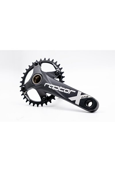 heugers Trial RAPTOR Aynakol A28Z-AS322 – 32T 170mm, Siyah, Hollowtech Type