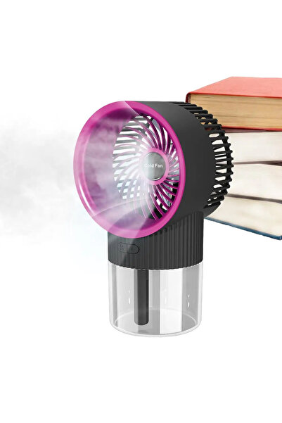 Toybox Portable Handheld Cooling Water Spray Mist Fan, USB Timer for Outdoor ...