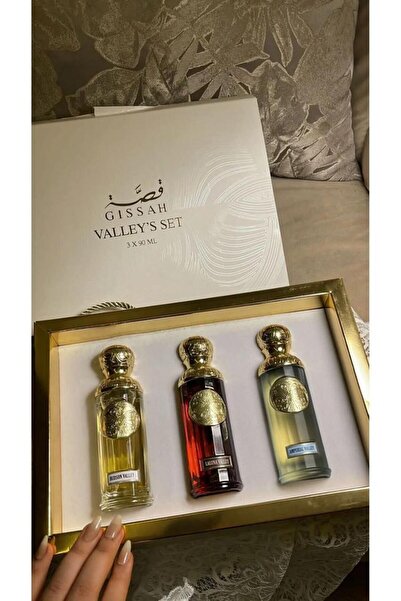 gissaa Qaysah Perfume Sets, 3 Pieces, 200ml