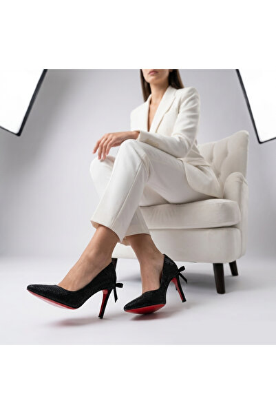 Letafia Moli Arka Bow Detail Short Heeled Stiletto