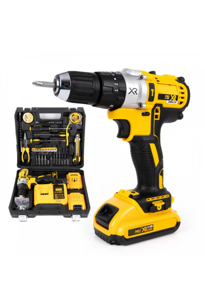 OEM Set de burghiu cu 2 baterii 48V 5Ah – Mașină de găurit automată cu 30 de ...