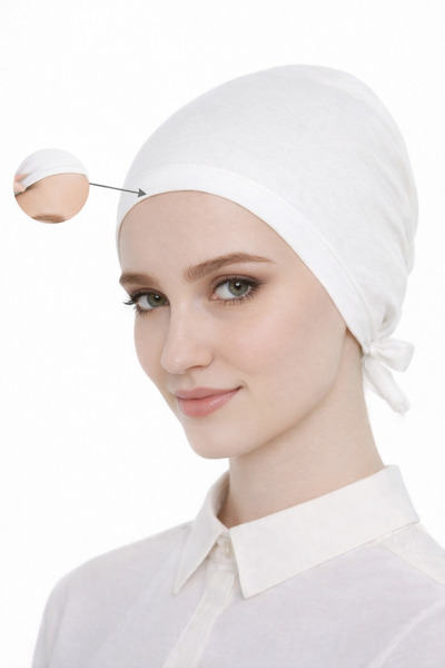 mim eşarp Viscose Non-Slip Bone