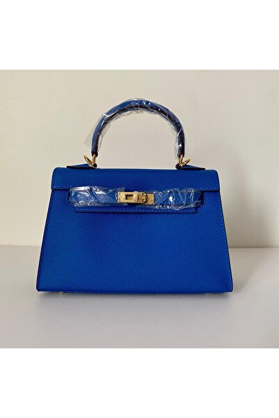 China شنطة نسائية مقاس 22 قفل ذهبي جلد