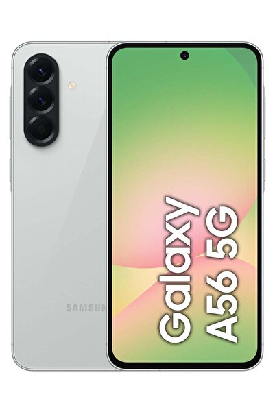 Samsung Galaxy A56 5G Dual SIM Awesome Light Gray 8GB RAM 256GB - Middle East...
