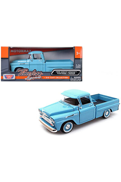 Motor Max MotorMax 1:24 W/B American Classics 1958 Chevrolet Apache Fleet Sid...