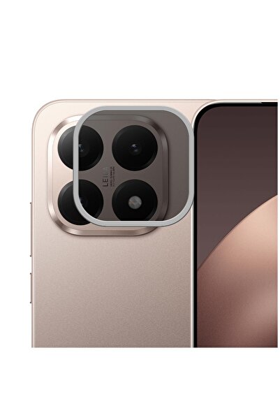 Zebana زجاج حماية عدسة الكاميرا المتوافق مع Mi 15T KL10 باللون الرمادي