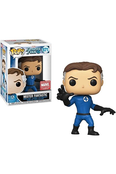 Funko POP! Marvel Collector Corps Exclusive Fantastic Four #571 Mister Fantas...