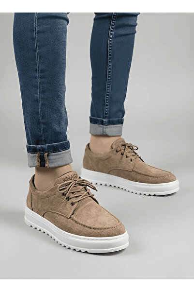 Joy Ayakkabı JY-T12x Arts Lace-up piele întoarsă Pantofi sport clasici pentru...