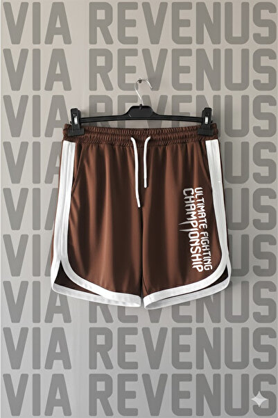 Vordevia Ultimate Printed Piped Detail Jersey Sports Training Shorts