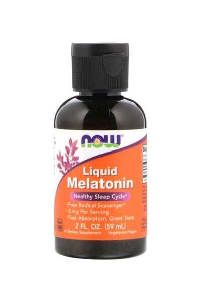 Now Foods Liquid Melatonin Healthy Sleep Supplement