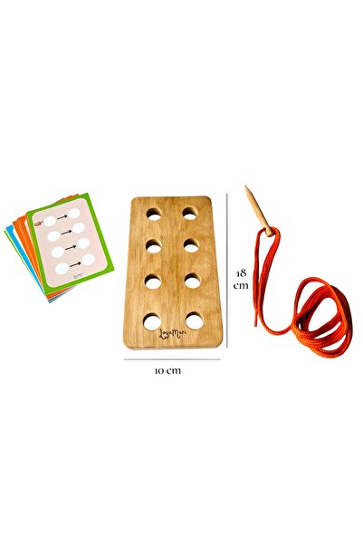Loyameri Kidsshop لوح خشبي للخياطة/لوحة خياطة دقيقة للمحرك. النشاط/النشاط الم...