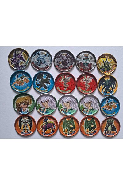 Cakmak Oyun Dukkani 20 Adet Orjinal Yugioh Metal Taso Yu-Gi-Oh! Cipsten Çıkan...