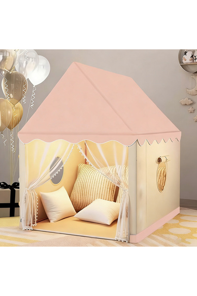 Snooe Portable Outdoor Pink Smiley Face Tent—Perfect for Picnics and Camping