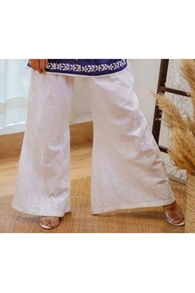 VBT LATEST DESIGN CHIKANKARI PLAZO FOR WOMEN