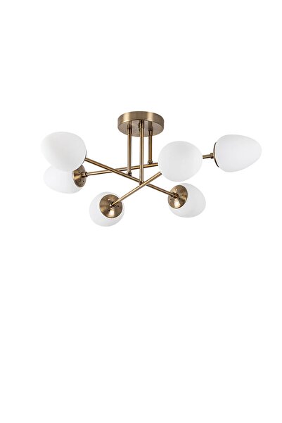 Mudo Concept PERLA 6'LI GOLD AVİZE 32X81 CM