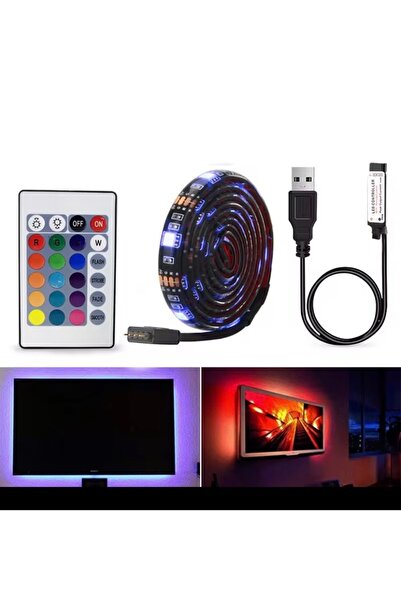 OEM Kit banda LED RGB, 10m, Control din telecomanda cu 24 de butoane, lumina ...