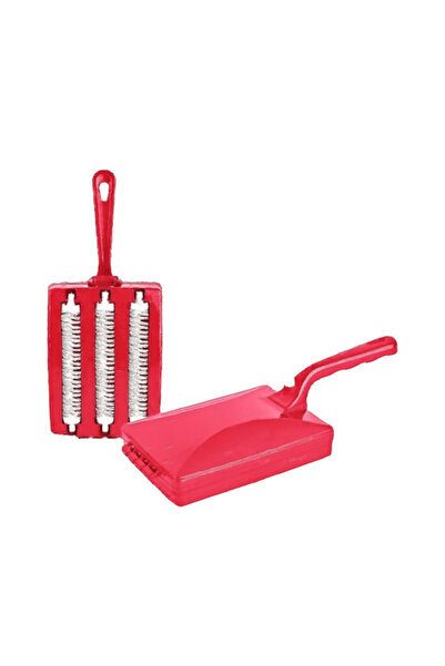 OEM Professional Carpet Brush Red, 3 Wheels, Detachable Ergonomic Handle for ...