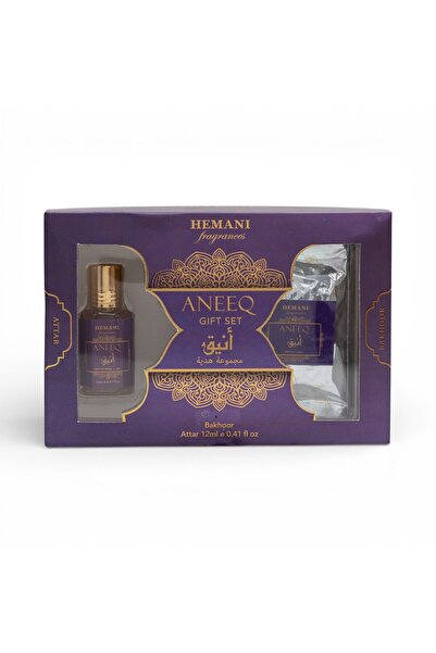 HEMANI Aneeq Bakhoor Attar Gift Set