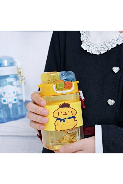 Livava زجاجة مياه مدرسية بتصميم بورين ذات فوهة مزدوجة - زجاجة مياه مانعة للتس...