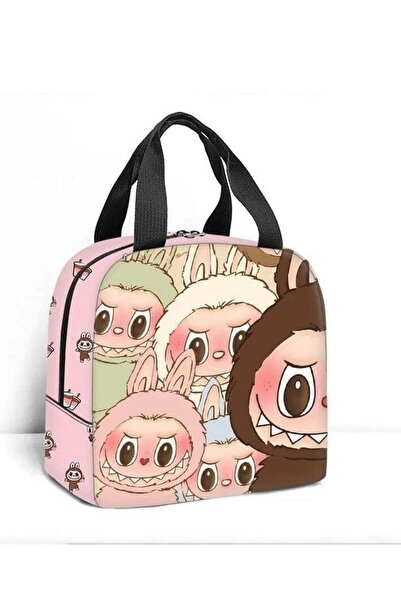 Generic lunch bag cartoon handbag student aluminum foil insulation meal bag