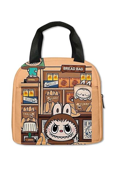 Generic lunch bag cartoon handbag student aluminum foil insulation meal bag
