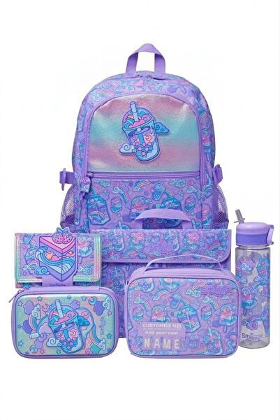 SMIGGLE Trailblazer 6-Piece School Set – Backpack , Lunchbox and Book Bag in ...