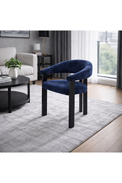 Crestj كرسي جلوس مريح بتصميم عصري وقماش فاخر مع هيكل خشبي متين مثالي لغرفة ال...