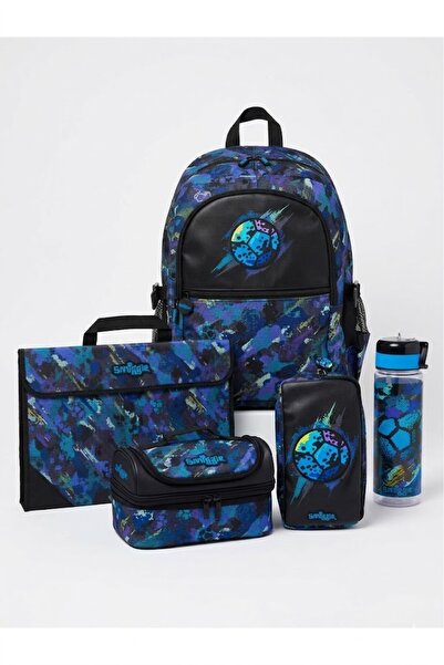 SMIGGLE Trailblazer 5-Piece School Set – Backpack , Lunchbox, Pencil Case, Wa...