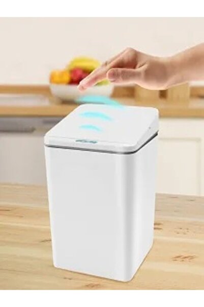 Generic Smart Sensor Trash Can – 9L Hands-Free Automatic Folding Lid Garbage ...
