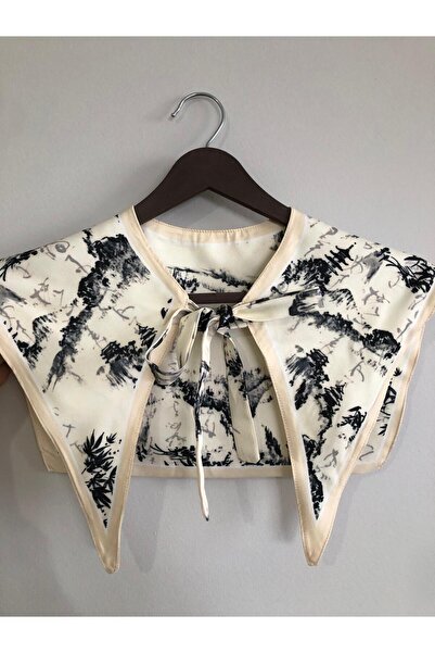 alinastore Special Patterned New Generation Shoulder Shawl, Collar