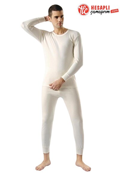 Anıt Gd Goldoremi Men's Premium Cotton Pack Interlock Warm Non-Itchy Comforta...