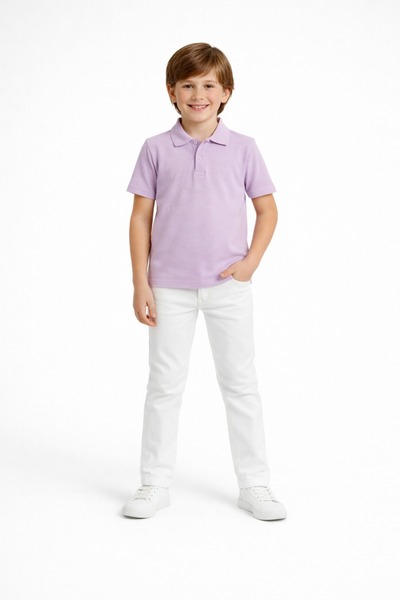 Nacar Erkek Çocuk 23 Nisan 29 Ekim Gösteri Kıyafeti Kısa Kol Yakalı Tişört ve...