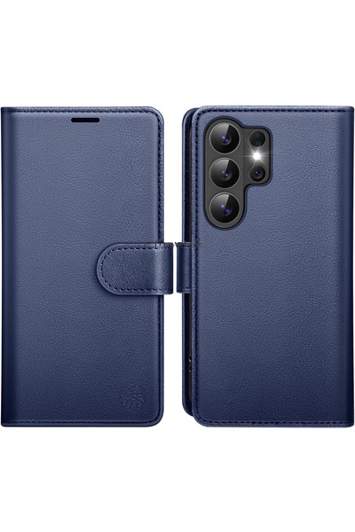 m.tk moveteck Samsung Galaxy S26 Ultra Case 360 Full Coverage Leather Texture...