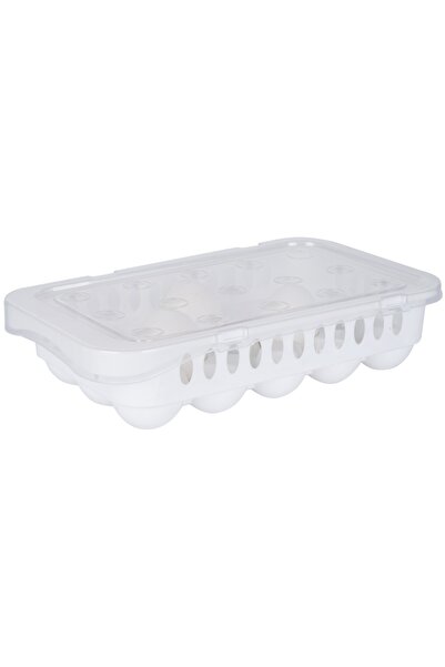 MericLine Hygienic Egg Storage Container with 15 Compartments and Lid (1047)