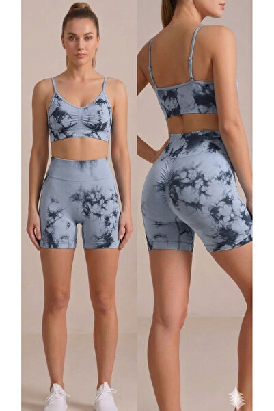 Virassi DİKİŞSİZ KUMAŞ YÜKSEK BEL TAYT ŞORT - SIKILAŞTIRICI ETKİLİ